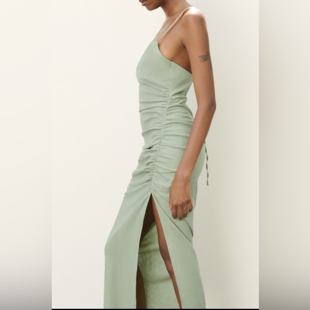 Zara Draped Midi Dress